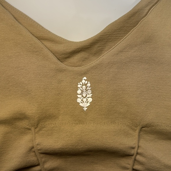 Free People Movement Good Karma Ruched Crop Tank M/L - Picture 9 of 11